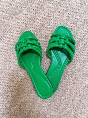 Zara multi strap flats